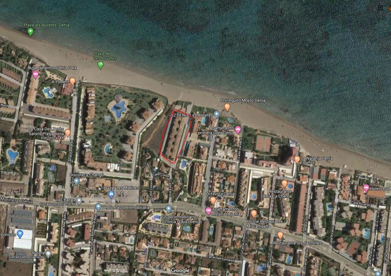 דניה A Primera Linea De Playa מראה חיצוני תמונה